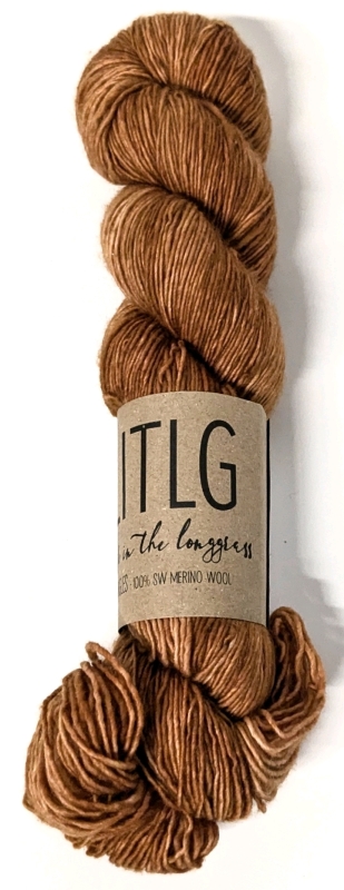 New LITLG Artisanal Hand-Dyed Merino Wool Singles "FIRE CLAY" | 366M (400YDS) 100G | Retails for Over $40!