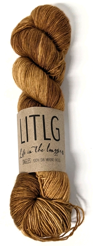 New LITLG Artisanal Hand-Dyed Merino Wool Singles "GORSE" | 366M (400YDS) 100G | Retails for Over $40!