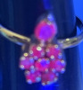 Lovely Prong Set Unique Ring with Ruby Stones Size 6.5 - 5