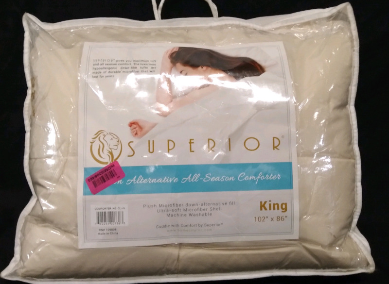 Superior Plush Microfiber King Size Pillow