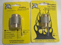 Two New: Gryphon Cylindrical Grinding and Polish Bits.