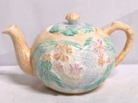 Hand Painted Avon Ware Spider Web Teapot