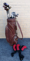Right Handed Slazenger Golf Clubs with Ram Bag