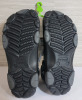 New - CROCS with Velcro Heel , Black . Size men's 10 / women's 12 . - 4