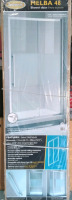 New Jacuzzi Melba 48 Sliding Shower Door 46.2"x78.75" Frosted Glass Section Assembly Required