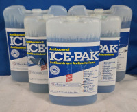 5 | Microban Antibacterial Ice-Paks | Size Ranging From 4" x 7" - 6" x 7.5"