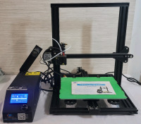 As Is - Creality 3D CR-10 Series 3D Printer with Manual . Tested Powers Up , Not Tested Beyond Power Up . Because of the nature of the product this is a As Is Lot