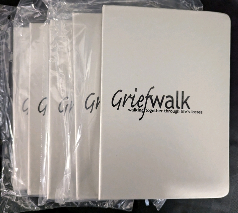 5 New Griefwalk Lined Journals. 5.75" by 8.25"