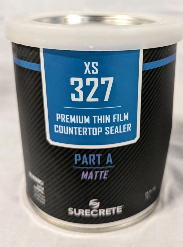 New Surecrete XS 327 Premium Thin Film Countertop Sealer Part A. Matte. 24 Fl Oz. Retails for over $100