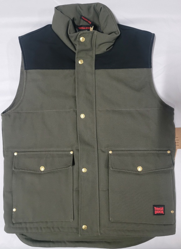 Tough Duck Men's Work Vest / Woodman Vest , Size M - New w/tags