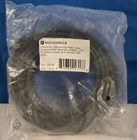New | Monoprice Cat6 Ethernet Cable | Snagless, RJ35, Stranded, 550MHz, UTP, Pure Bare Copper Wire, 24AWG 25Ft Long