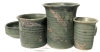 Really Neat Signed Mid Century Modern Stoneware Pottery Desk Organizer (?) Assemblage | 10.25" x 5.4" x 4" Tall - 4