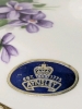 Stunning Aynsley England "Wild Violet" Margarine Box Fine Bone China w Original Packaging | 4" Tall - 7