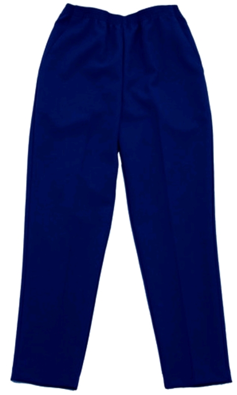 New Size 14P | SILVERTS Adaptive Self-Dressing Pull-On Pants (Navy)