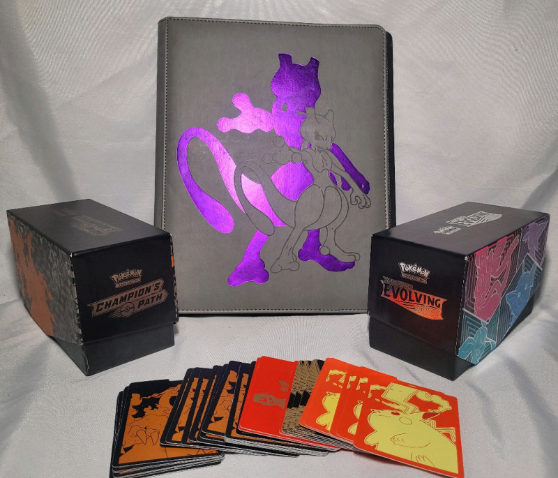Pok&eacute;mon 360 Card Holder Binder & Two (2) Pok&eacute;mon Boxes (empty)