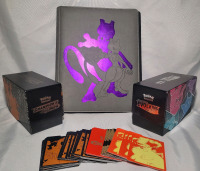 Pok&eacute;mon 360 Card Holder Binder & Two (2) Pok&eacute;mon Boxes (empty)