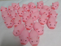 26 New Squeaky Pig Toys. Pigs 2" Long