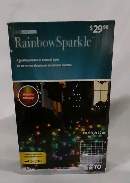 NEW in Box- Rainbow Sparkle Lights