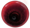 Unsigned Anchor Hocking Royal Ruby Red Glass Pineapple Vase | 9" Tall - 2