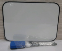 New Double Sided Dry Erase White Board w/ 2 markers and Eraser