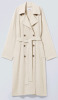 New Size Small | WEEKDAY Julie Linen Mix Trench Coat | Retails for Over $50 On Sale (Reg $150+!)