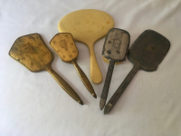 Vintage Brush & Mirror Dresser Sets