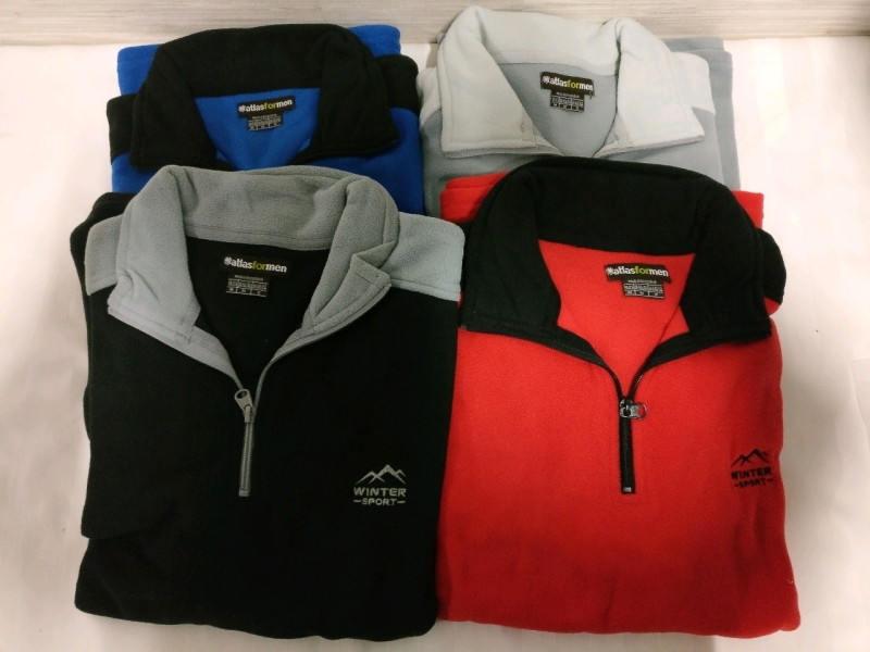 New 4 Pack of Atlas For Men Sweaters - Medium