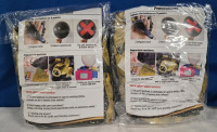 2 New Packs | Of 50th Birthday Decorations | Includes String Banner " Happy Birthday", Golden & Black Balloons, & Large Numbers 5 & 0 Gold Coloured Balloons