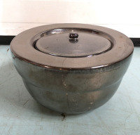 Patio Fire Bowl Ceramic - 12" Diameter & 7" Tall