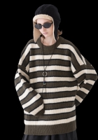 New PSYLOS1 Moditec Knitted Patchwork Chunky Sweater (Size 2)