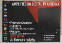 New Amplified HD Digital TV Antenna Freeview Channels
