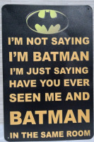 New 12x8" Metal Tin Sign "Batman"