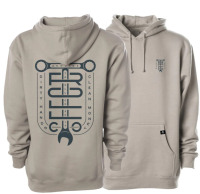 New Size XL | Troll Clothing Co TC Wrench Hoodie (Cement) | Retails for $94.99!