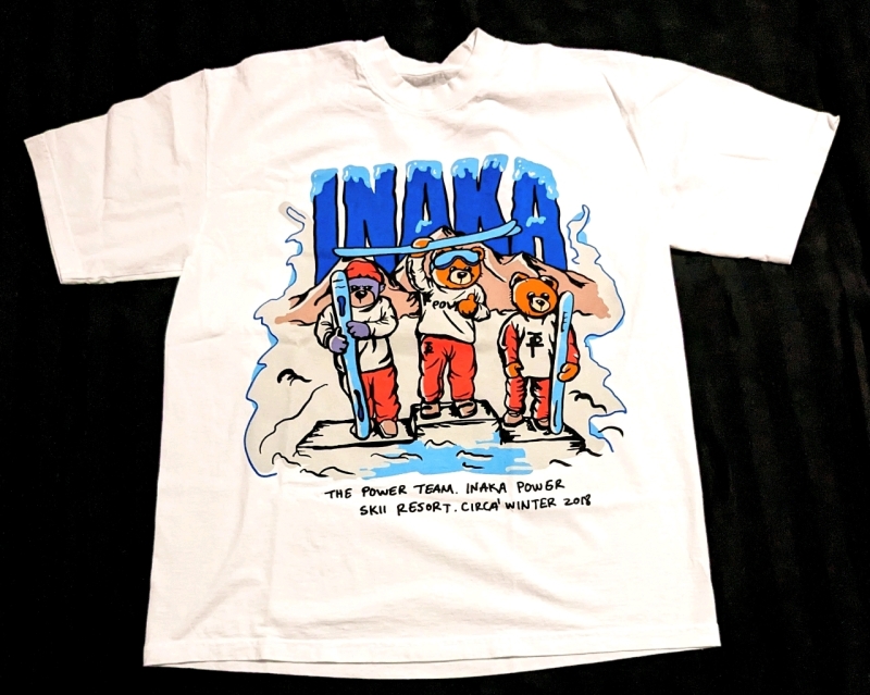 New INAKA Ice Coast Tee (Size Large)