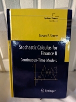 New Hardcover Copy of Stochastic Calculus for Finance II : Continuous-Time Models.