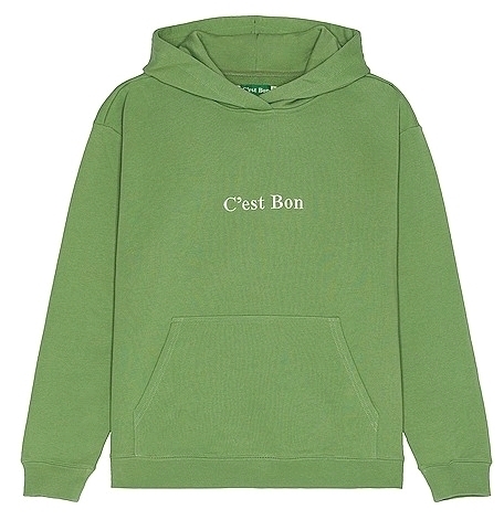New C'EST BON Core Hoodie (Sage) Size: Large.
