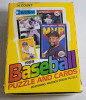 1989 Donruss MLB Baseball Trading Card Wax Box with Sealed Wax Packs . Complete Box , 36 Packs