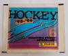 1995 - 96 Panini NHL Hockey Trading Sticker Sealed Packs . Nine (9) Packs , 6 Stickers per Pack . - 2