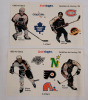 1989 Kraft Singles NHL Hockey All-Star Sticker Set , Complete - 2