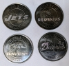 2001/02 NFL Budweiser Royal Canadian Mint 8 Super Bowl Commemorative Medallions - 5