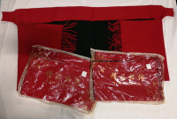 3 New Shawls - Red/Black by New Fashion