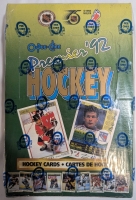 1992 Sealed Wax Box - O-Pee-Chee - NHL Hockey Trading Cards - Premier Hockey - 36 Packs - 8 Cards per Pack