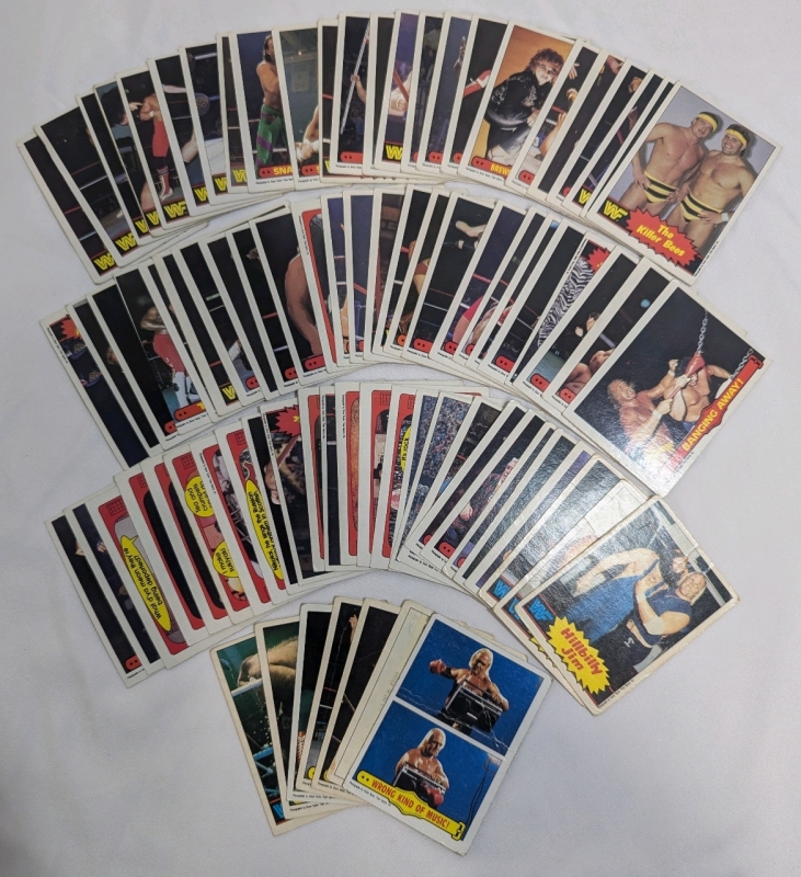 1985 Assorted O-Pee-Chee and Topps Wrestling Trading Cards - Series 1 and Series 2 - Missing #72