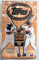 1996 - Topps Series 1 - MLB Baseball Trading Cards - Mickey Mantle Commemorative Edition - Assorted Cards