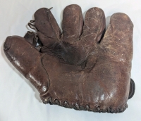 Vintage Leather Left Hand Baseball Glove