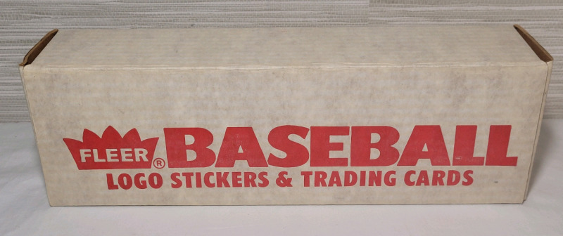 1989 Fleer MLB Baseball Trading Card Set , Complete . Open Box