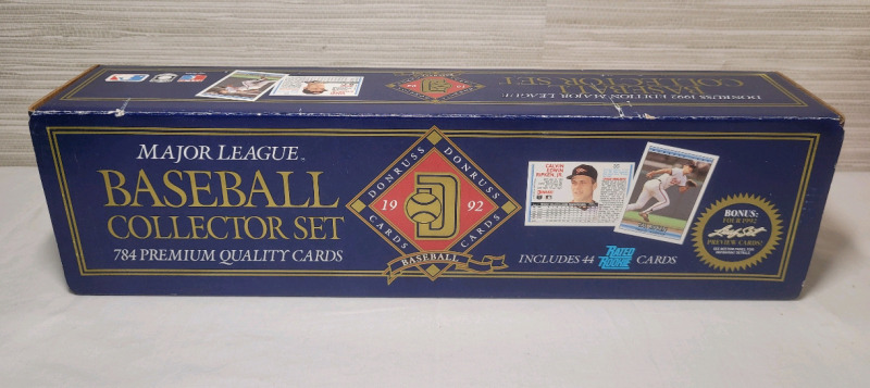 1992 Donruss MLB Baseball Trading Card Set , Complete . Open Box , Sealed Cards