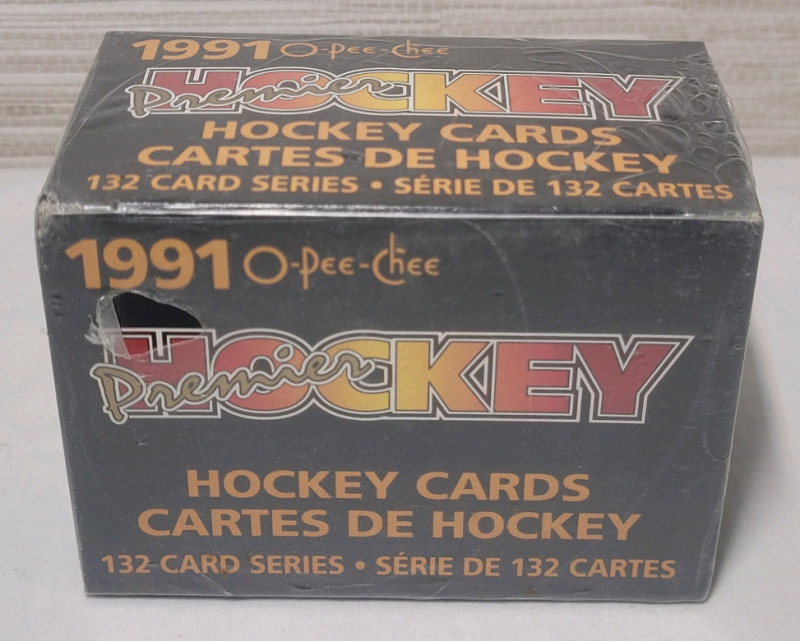 1991 O Pee Chee Premier NHL Hockey Trading Card Set , Sealed