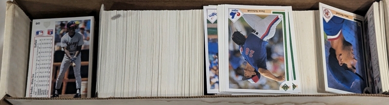 1990 - Upper Deck - 500+ MLB Baseball Trading Cards