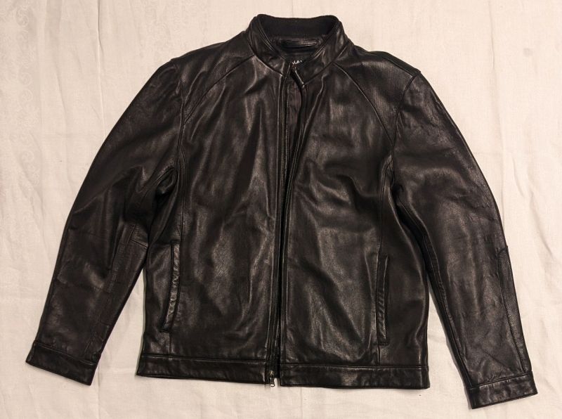 Emanuel Ungaro Men's Genuine Leather Jacket - Lightly Used - Size L